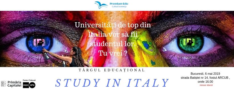 programe studiu in Italia